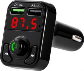 Bluetooth FM raidītājs automašīnai ar Bluetooth
