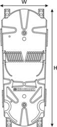 Hellermann Tyton TRAY-HMA-3A-01