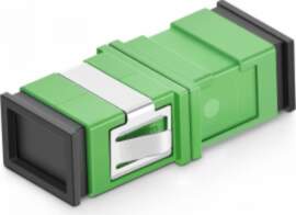 LG Optic SC/APC adapteris simplex, zaļš