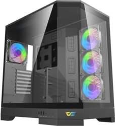 Darkflash DQX90 computer case (black) universal