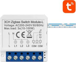 Smart Switch Module ZigBee Avatto LZWSM16-W3