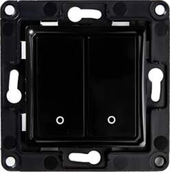 Shelly wall switch 2 button (Black)