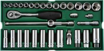 Socket set 3/8", SATA (S09902) -