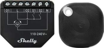 WiFi Shelly Shutter + BLU Button