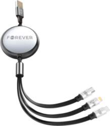 Forever 3in1 vads, USB - 2xUSB-C