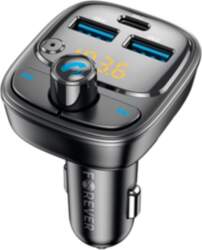 Forever FM pārraidītājs, Bluetooth 2xUSB-A 1xUSB-C