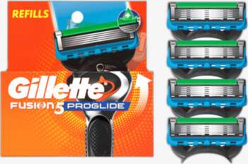 Gillette Fusion Proglide razor blades . M