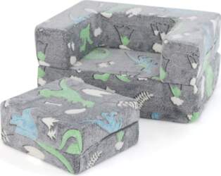 Bērnu dīvāns pelēks