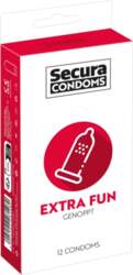 Secura Extra Fun prezervatīvi 12 gab