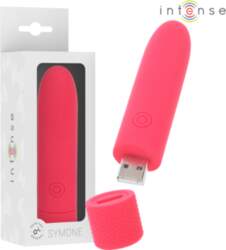 Mini vibrators (Symone) - INTENSE, sarkans