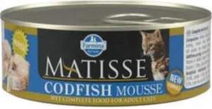 MATISSE CAT MOUSSE CODFISH 85G