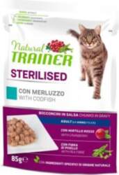 NATURAL TRAINER CAT Sterilised CODFISH 85G