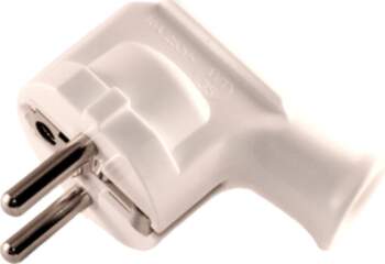 ELGOTECH Angle plug with grounding UNISCHUKO