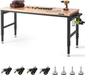 VEVOR VEVOR Adjustable Workbench Work Table