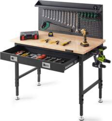 VEVOR VEVOR Workbench Adjustable Height 28-39