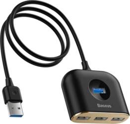 Baseus Square Round USB Adapteris USB
