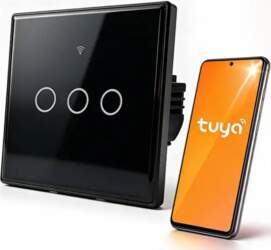 Qoltec Smart Touch 3-Gang Light Switch