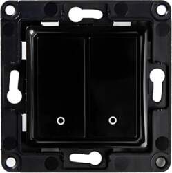 Shelly wall switch 2 button (Black)