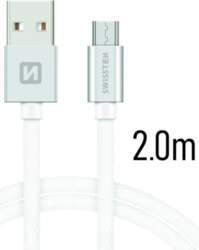 Swissten Textile Quick Charge Universāls Micro
