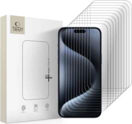SZKŁO HARTOWANE TECH-PROTECT BUNDLE 10-PACK IPHONE