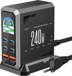 Blitzwolf BW-S31 2xUSB-A, 4xUSB-C, PD, 240W