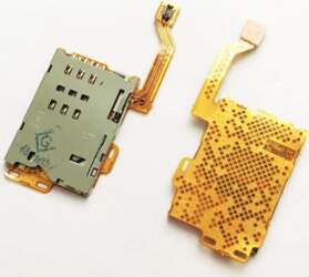 Flex prieks Nokia C7 Sim card