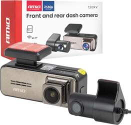 Front and rear dash camera 4K