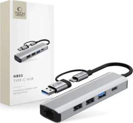 Tech-Protect HB03 HUB Adapter 5in1 USB-C