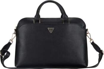 Guess PU Grained Triangle Logo Computer