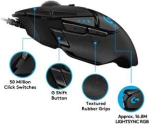 Mouse Logitech G502 gaming wired USB