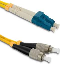 Qoltec Optiskais patchcord LC/UPC - FC/UPC
