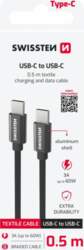 Swissten Textile USB-C / USB-C Datu