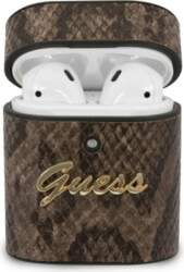 Guess GUACA2PUSNSMLBR Aizsargapvalks priekš AirPods Python