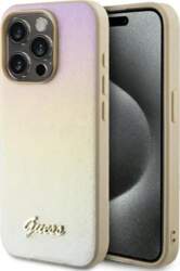 Guess Saffiano Iridescent Script case for