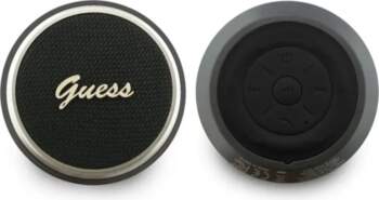 Guess Script Metal Logo Bluetooth Speaker