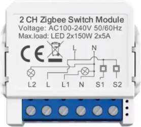 Smart Switch Module ZigBee Avatto ZWSM16-W2