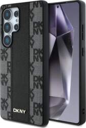 Case DKNY Leather Checkered Pattern MagSafe