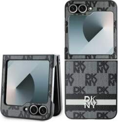 DKNY Checkered Pattern Printed Stripes case