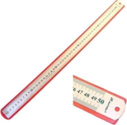 *Lineāls deVente 50cm, metāla