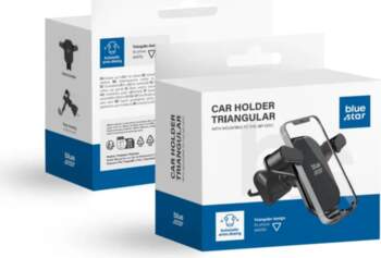 Gravity car phone holder Blue Star