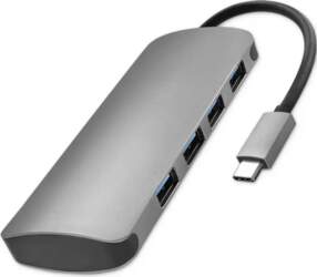 Qoltec Hub Adapteris USB-C 3.1