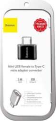 Baseus Converter USB / Type-C Adapteris