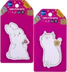 CENTRUM Papīra līmlapiņas-indeksi "Cute Cat&Rabbit"