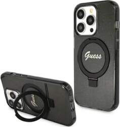 Guess Ring Stand Script Glitter MagSafe