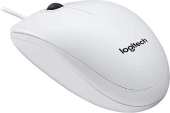 Mouse Logitech B100 wired USB WH
