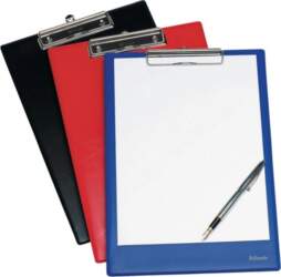 Planšete Esselte A4, PP, melna
