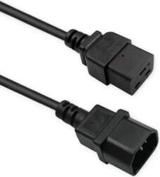 Qoltec Power extension cable IEC C14/C19