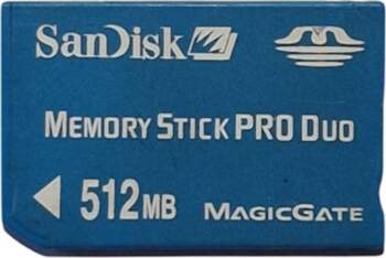 Sandisk Memory Stick Pro Duo Magicgate
