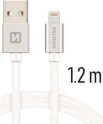 Swissten Textile Fast Charge 3A Lightning