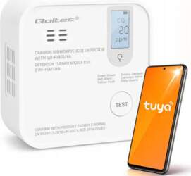 Qoltec Certified wireless Carbon monoxide (CO)